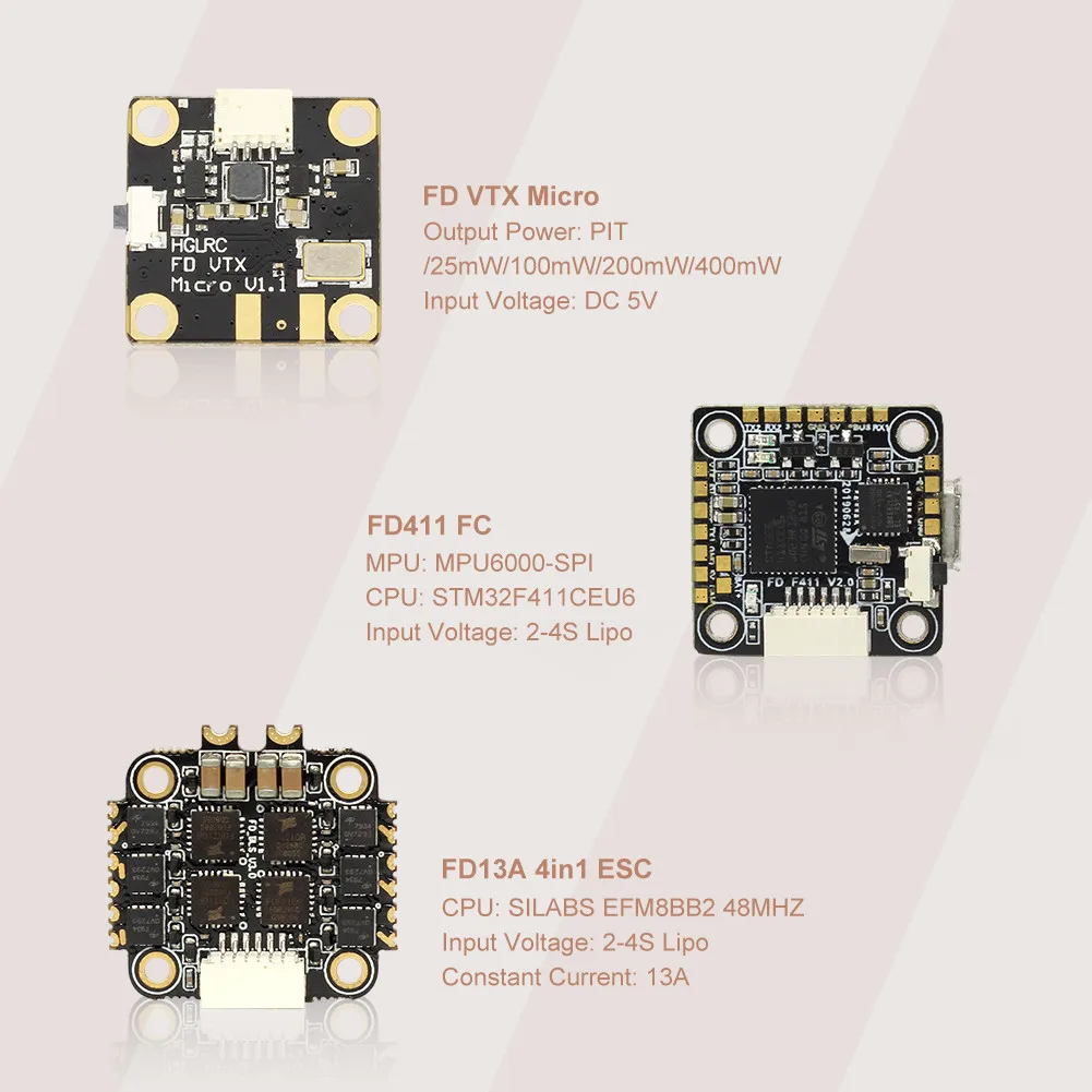 Дрон 4k dji spark refaccionesHGLRC 120 FPV гоночный дрон PNP F411 управление полетом 13A 4в1 ESC 1103 моторный FPV дро дрон