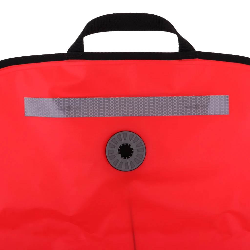 

2Pcs/Set 50lbs Lift Bag with Dump Valve, Strap, D Ring for Scuba Diving Work