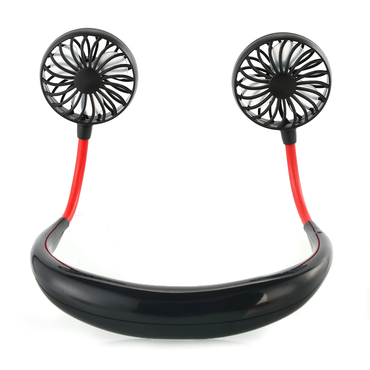 

SOONHUA Mini Fan Wearable USB Fan Hand Free Rechargeable Personal Neckband Fans With 3 Speed Charging Cable For Indoor Outdoor