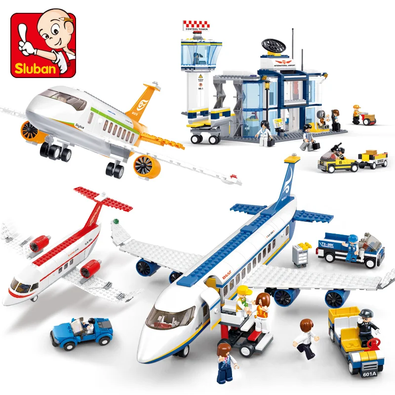 LEGO 100% Original®Ciudad 60262 avión de pasajeros (669 piezas) juguetes de  construcción para niños bloques de construcción juguetes aviones de viaje -  AliExpress