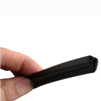 

Vehicle Sealing strip Hood Trim Edge Moulding Weatherstrip Black L-shape