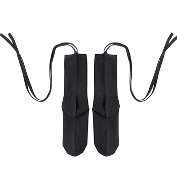 

Bandage Casual Breathable Japanese Style Tying Crus Women Stockings Shopping Solid Soft Full Foot Daily Elastic Comfortable