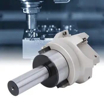 

Face Milling Cutter C20-FMB27 Collet Chuck Holder+BAP400R-80-27-6-Flute Cutter+APMT1604 Milling Inserts