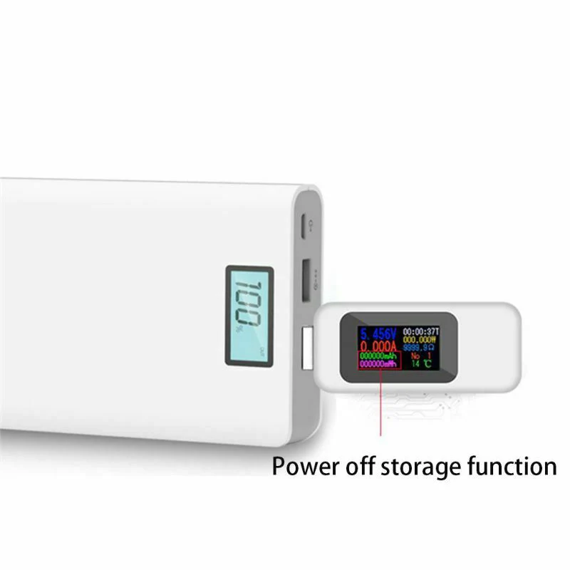 Набор контактов для тестирования 10 в 1 ЖК-дисплей USB Напряжение тестер Портативный вольтметр детектор Портативный оборудование