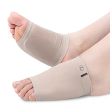 Plantar супинатор ортопедический подушка коврик рукав пятки массаж плоские ноги ортопедическая Регулировка стельки Новинка