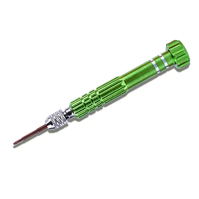 5 In 1 Screwdriver Set Mini Portable Slotted Phillips Hex Pozidriv Screwdriver Glasses Camera Computer Watch Phone Repair Tools Green