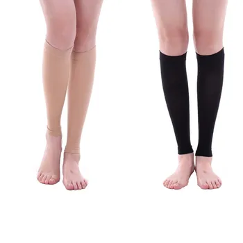 

Women Men Open Toe Knee-High Compression Stockings Varicose Veins Treat Shaping Pressure Stockings Foot Care