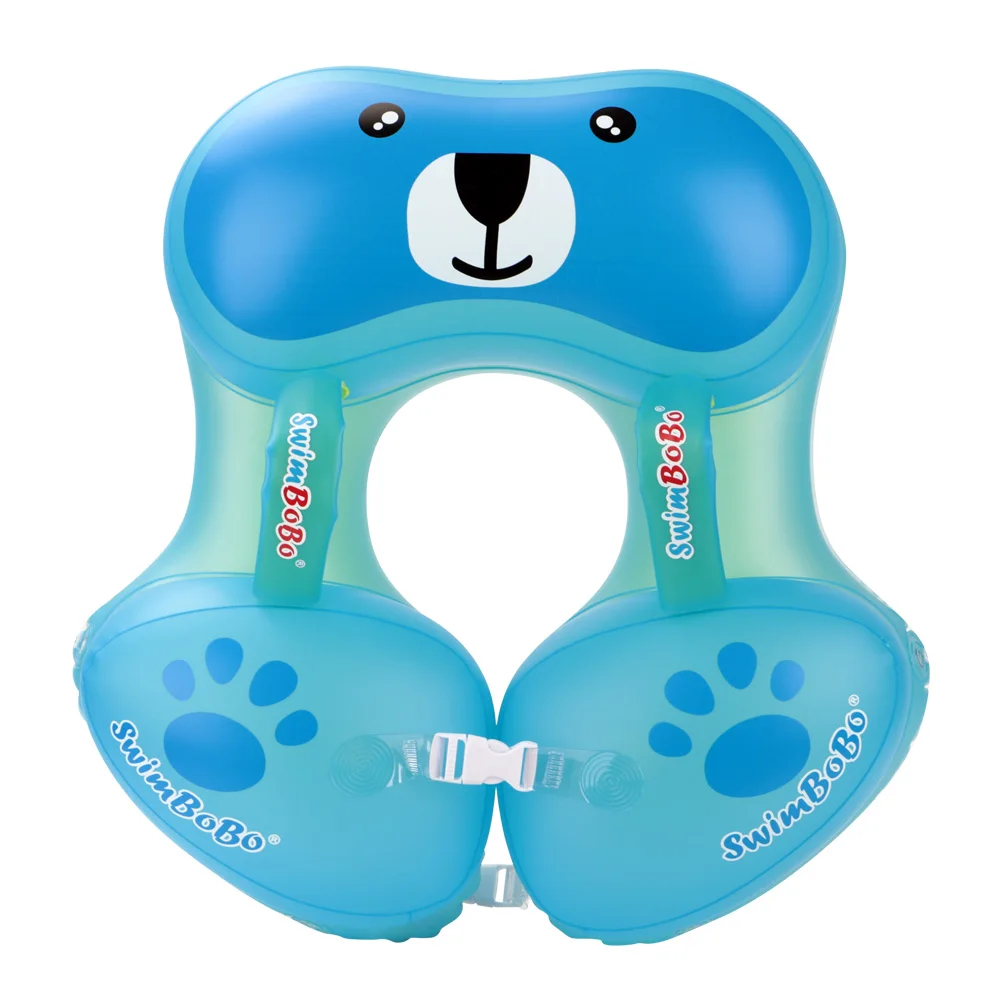 Baby Swim Float Cute Bear Toddler Underarm Swimming Ring Trainer Accessories Safety Pool Float Circle Bathing Buoyancy Water Toy 2