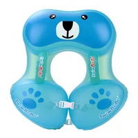 Baby Swim Float Cute Bear Toddler Underarm Swimming Ring Trainer Accessories Safety Pool Float Circle Bathing Buoyancy Water Toy 2