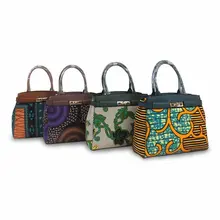 Африканские сумки для женщин сумка высокого качества восковая сумка комплект Анкара африканская вощеная ткань принтом для женщин платья 6 ярдов/партия