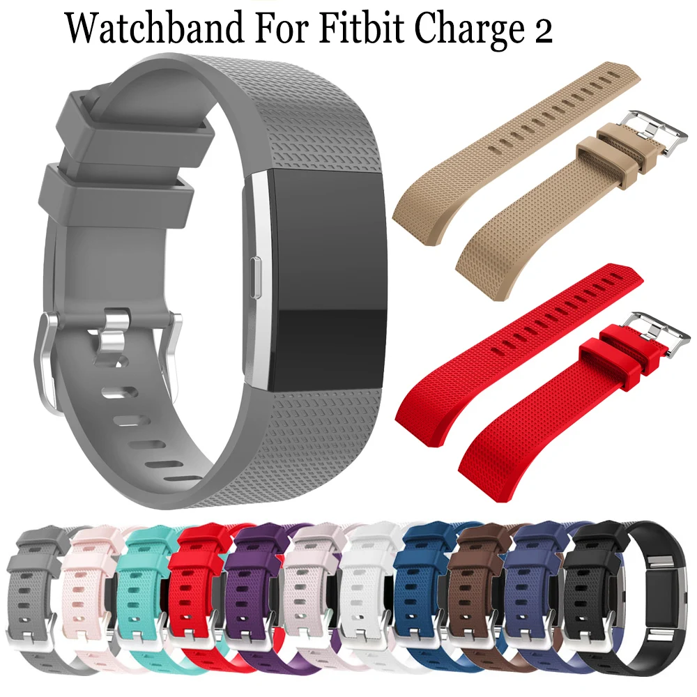 Cinturino In Silicone Nuovo Per Cinturino Di Ricambio Per Cinturino Fitbit Charge 2 Per Fitbit Charge 2 Smartwatch Sport Regolabile