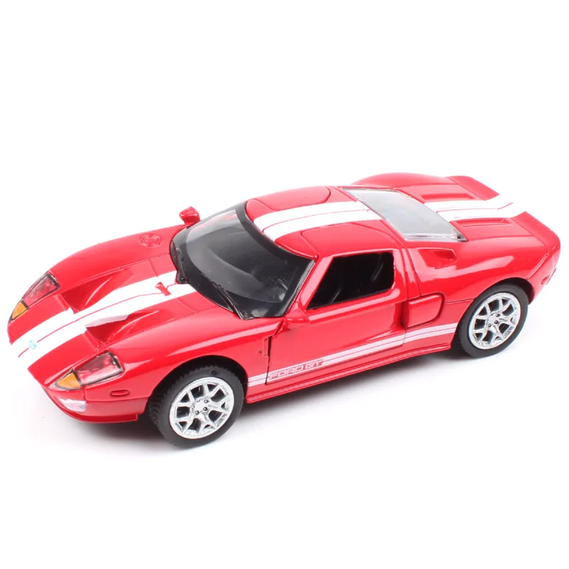 1/36 Scale Automaxx Ford GT mustang sport metal Diecasts & Toy Vehicles car model racing replica toys pull back of children Red 1 32 scale alloy car model diecasts tractor truck engineering car model flatbed trailer toy children toys for kids collection