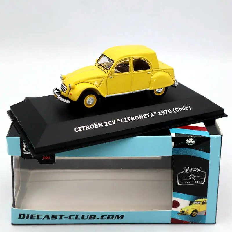 1:43 IXO для CITROEN 2CV Citroneta 1970 Чили автомобиль литые игрушки модели коллекционные