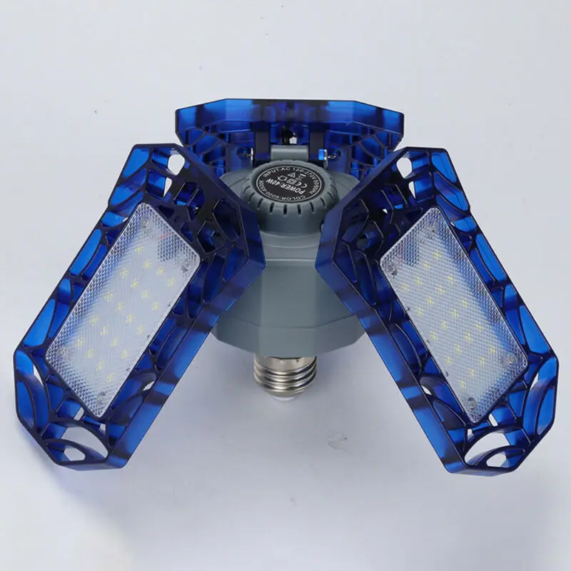 Новый светодиодный гараж светильник s приспособление E27 60W Дневной для склада
