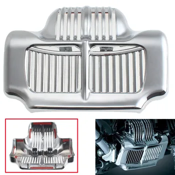

Motorcycle Chrome Oil Cooler Cover Protector For Harley Touring Road King Electra Street Glide Trike FLHT FLTR FLHX 2011 - 2015
