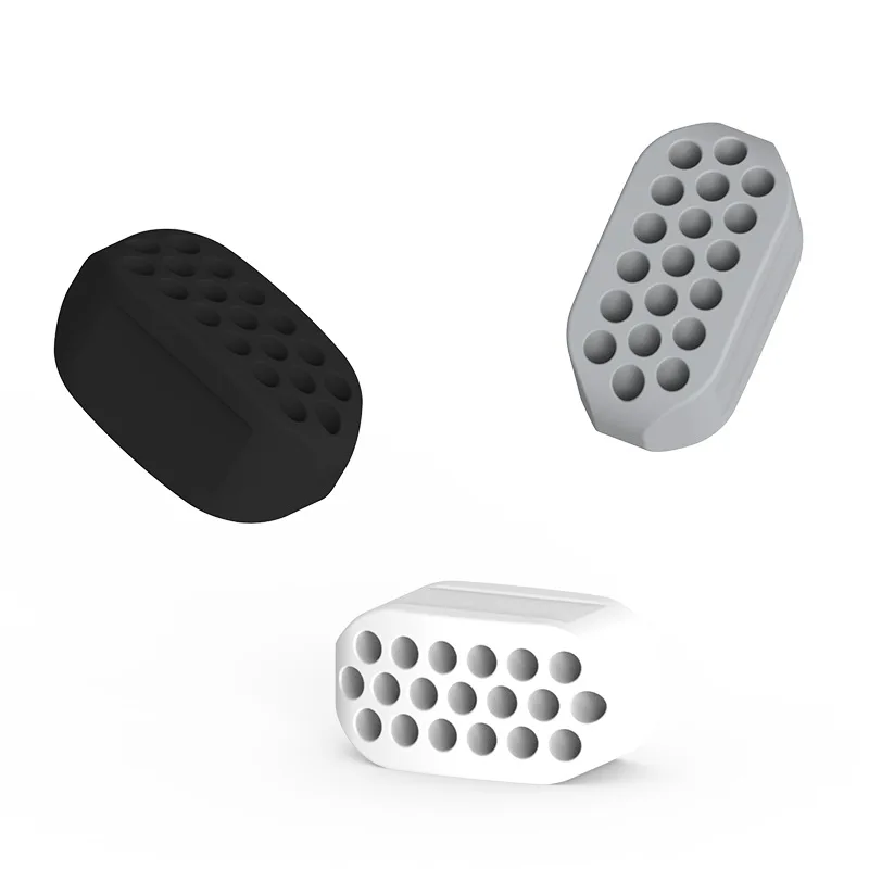 

2Pcs Black/white/Grey Soft Silicone Facial Muscles Exerciser Face-lifting Masseter Cheek Lift Artifact Tools Jaw Line Lifting