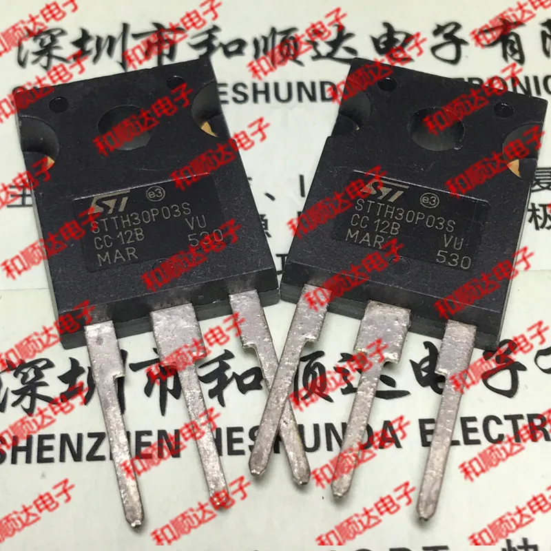 10 шт./лот STTH30P03S новые имеющиеся быстрая 300V 30A TO-247