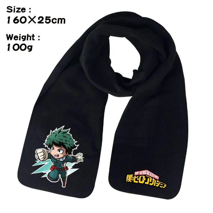 My Hero Academia Cartoon Scarf Boku no hero academia Anime Men Soft Warm Long Scarf Shawl