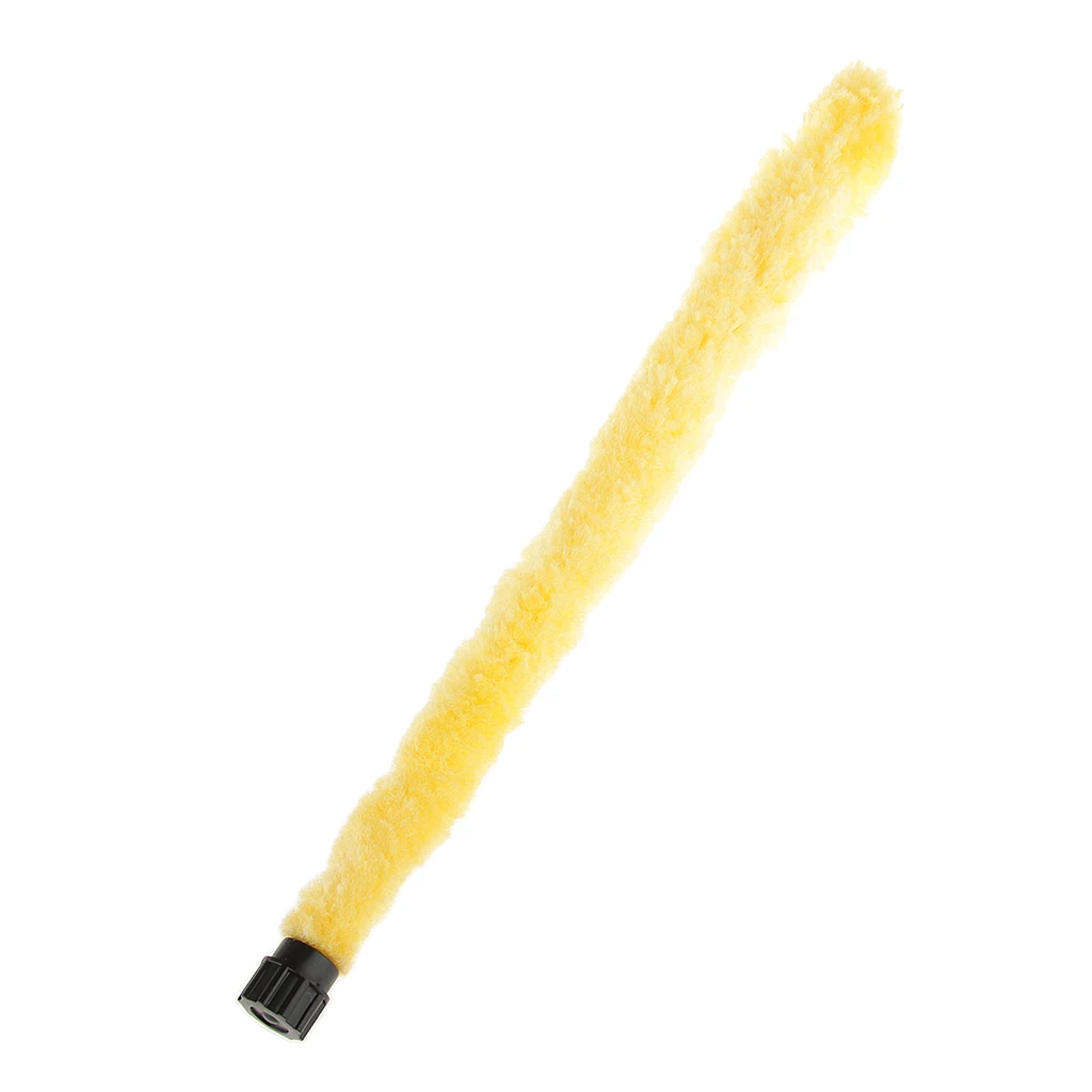 51cm Fibers Cleaning Brush Cleaner Pad Saver for Alto Saxophone Soft Yellow