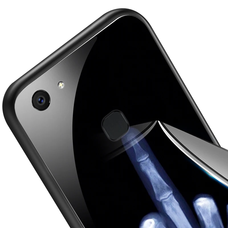 Чехол из закаленного стекла для Vivo V5S V7 Plus V9 V11i X21i UD X23 X27 Pro Y3 Y5S Y71 Y75 Y79 Y83 Y93 Y85
