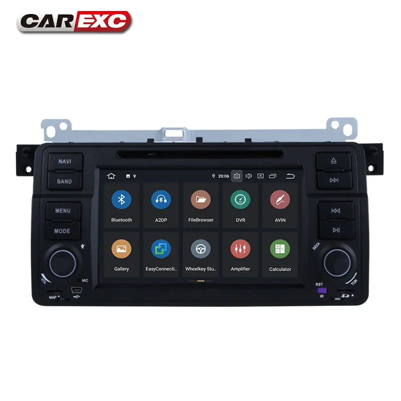 Perfect 9 Inch Android 9.0 Octa Cores One Din Car Radio Stereo System For BMW E46 M3 WIFI Radio GPS Bluetooth USB SD Multimedia Carplay 4