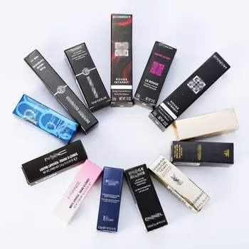 

Packaging box for lipstick lip gloss foundation cosmetics wholesale can private label custom logo if meet minimum carton
