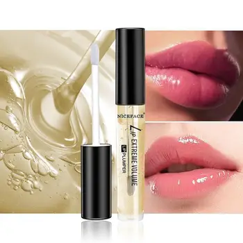 

Lip Extreme Volume lip Plumper Moisturizer Lip Gloss Sexy Big Lips Plump Transparent Waterproof Clear Lip gloss Oil