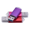 Clé usb 3.0 portable 8 couleurs, étui en métal, nouveau, support à mémoire de 8gb 16gb 32gb 64gb 128gb, lecteur flash, livraison gratuite, cadeau de mariage ► Photo 3/6