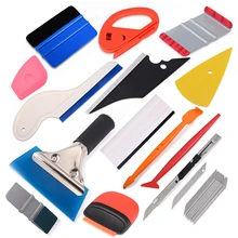 Автомобильные инструменты, виниловая пленка, наклейка, обертывание, пинг, инструменты, оконная тонировка, фольга, магнитная палочка, скребок, бритва, скребок, резак, нож