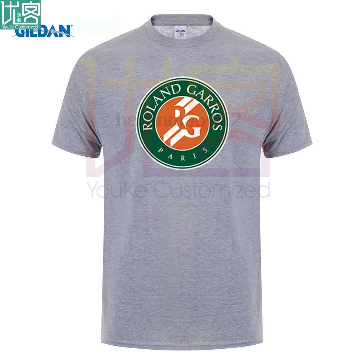 French Open Stade Roland Garros Red clay Federer футболка с короткими рукавами швейцарские короли