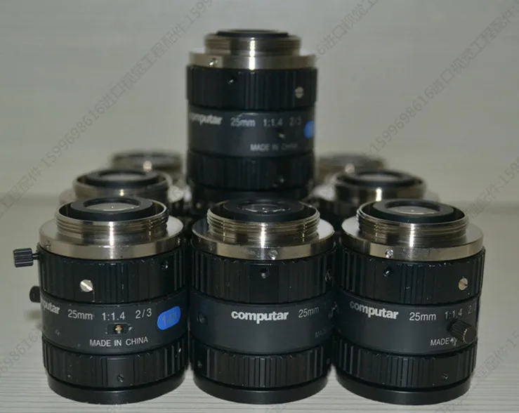 

For 1PCS Used Japan Computar M2514MP2 2 Million 25mm1: 1.4 2/3 Industrial Lens