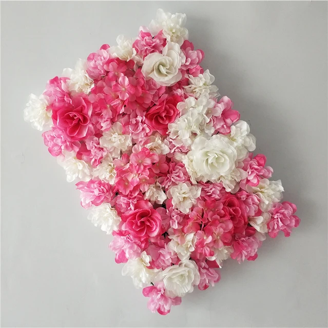 Silk Artificial Flower Wall Panels Handmade Decor Wedding Baby Shower Birthday Party  Shop Backdrop Flower Backdrops Decoration C