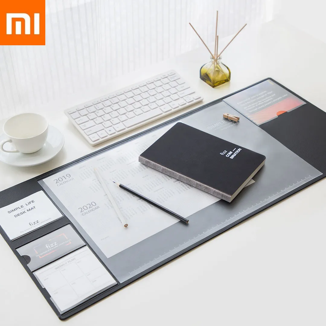 

Xiaomi Mijia Fizz Multi Office Table Mat non-slip wearable Desk File Organizer Table Storage Memo Mat Xiomi Softwood Mouse Pad