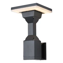 Запатентованный дизайн формы, литой алюминий, современный водонепроницаемый(настоящий IP55) светодиодный настенный светильник, наружная настенная лампа переменного тока 85-265 в 12 Вт