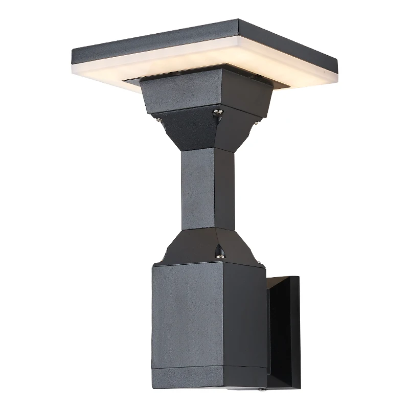 Patented mold design, die-cast aluminum, Modern Waterproof (real IP55) LED Wall Light Outdoor Wall Lamp AC 85-265V 12W