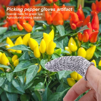 

Anti-Cut Finger Sleeve Cover Vegetable Harvesting Picker Thumb Protector