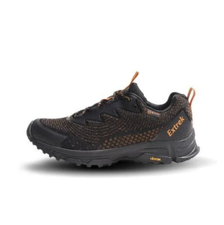 Black Orange Size44 Спортивная обувь Xiaomi эстрек водонепроницаемые Прогулочные кроссовки легкие дышащие Нескользящие 3D летающие ткацкие походные кроссовки - Цвет: Black Orange Size44