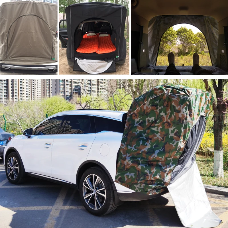 Car Rear Roof Outdoor Equipment Camping Tent Canopy Tail Picnic Awning For Nissan X Trail Qashqai Kicks Murano Tiida Juke Car Covers Aliexpress