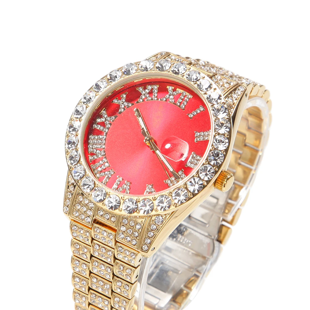 grande com strass para homens, rosa, roxo,