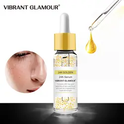 VIBRANT GLAMOUR Gold 24 K Face сыворотка анти-wrinkle устойчивое отбеливание Essence антивозрастная Сыворотка увлажняющая Очищающая уход за кожей