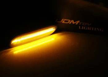 

1 pair Side Marker Lights Smoked Lens Full LED Replaces Accessories Useful