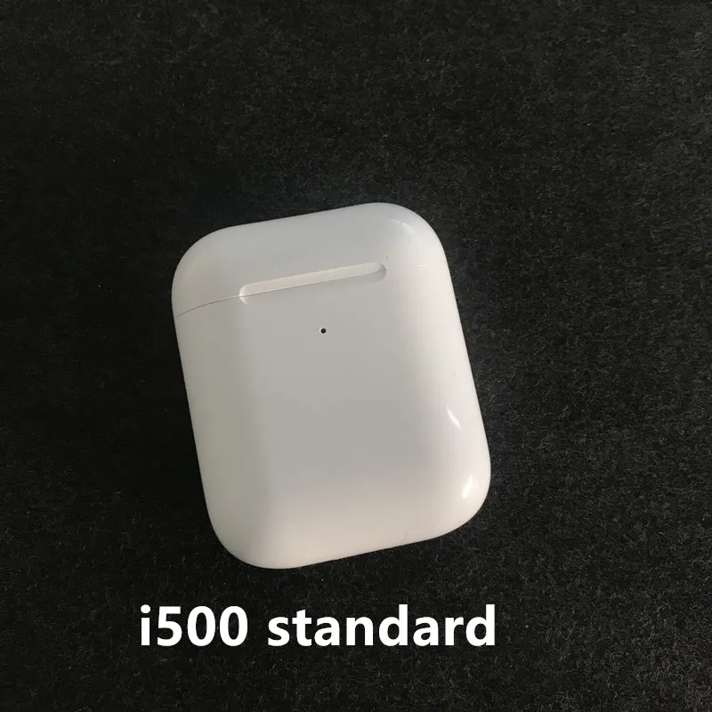White Новые I500 TWS поколения Replica1: 1 Bluetooth наушники раздельное использование QI беспроводные наушники 5D Super Bass с датчиком Pk I60 I12 I9 - Цвет: White