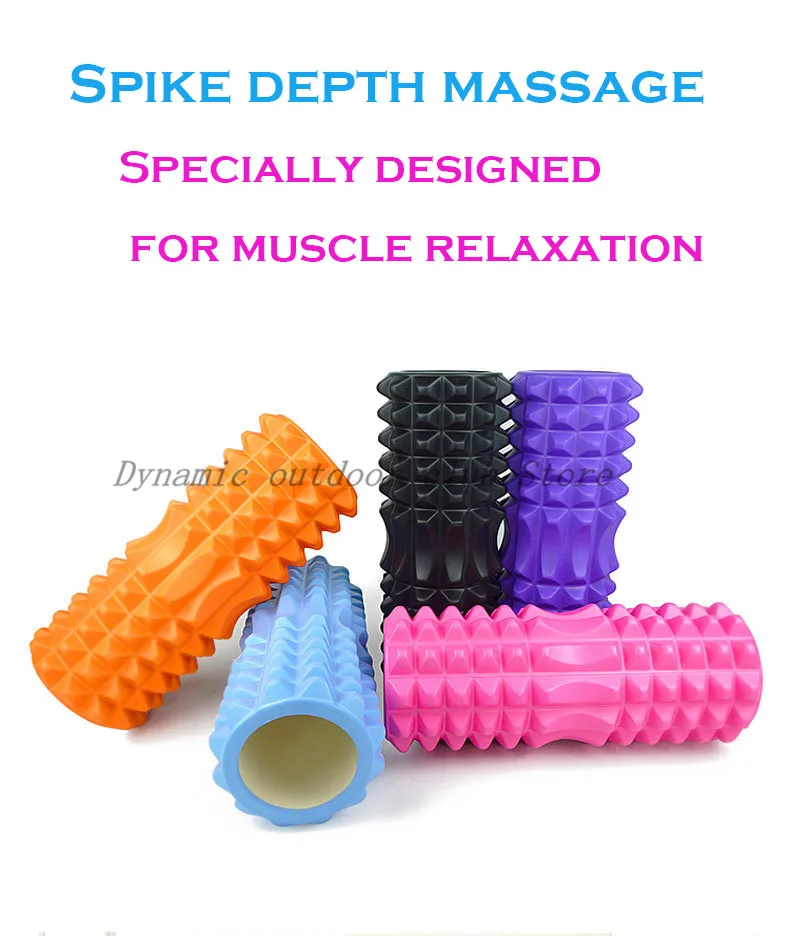 

high quality Yoga column foam Yoga Pilates Fitness Foam Roller sports Train Gym Massage Exercise relax foam rolls