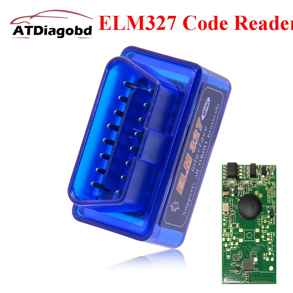 AutoPowerz Mini ELM327 Bluetooth V2.1 ELM 327 Car Code Reader OBD2 Car