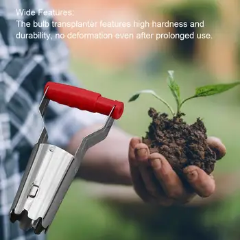 

Garden Tool Essentials Set Durable Long Lasting Bulb Transplanter With A Spring Handle For Plants And Flowers