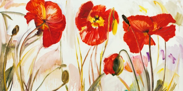 Colorful Flower Posters And Prints Abstract Oil Painting Printed On Canvas Wall Art Pictures For Living Room Sofa Home Decor 0701 flowers 1