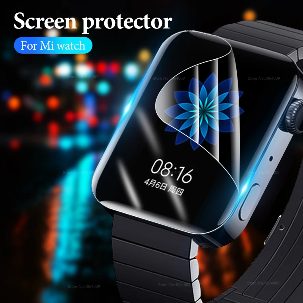 

Hydrogel Film For Xiaomi Smart Mi Watch Full Cover Screen Protector For Xiaomi Mi Wristwatch Soft Protective Film Not Glass