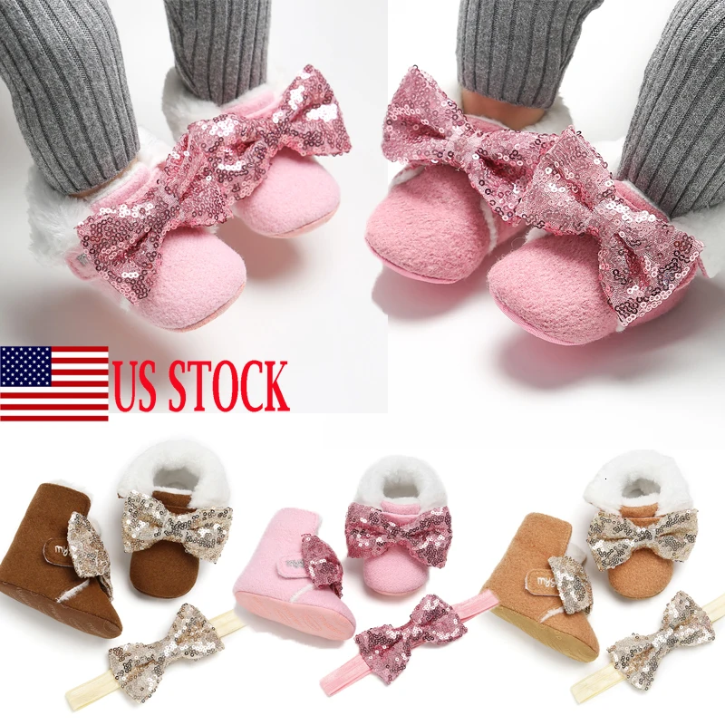 Soft Baby Winter Slip On Shoes Infant Baby Anti-slip Sneakers Prewalker Toddler Shoe Comfort Casual Sole Shoe 0-18 Months
