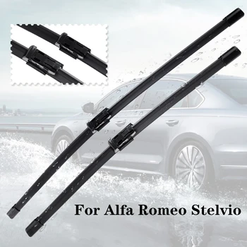 

Wiper blades For Alfa Romeo Stelvio from 2016 2017 2018 2019 Clean car windshield