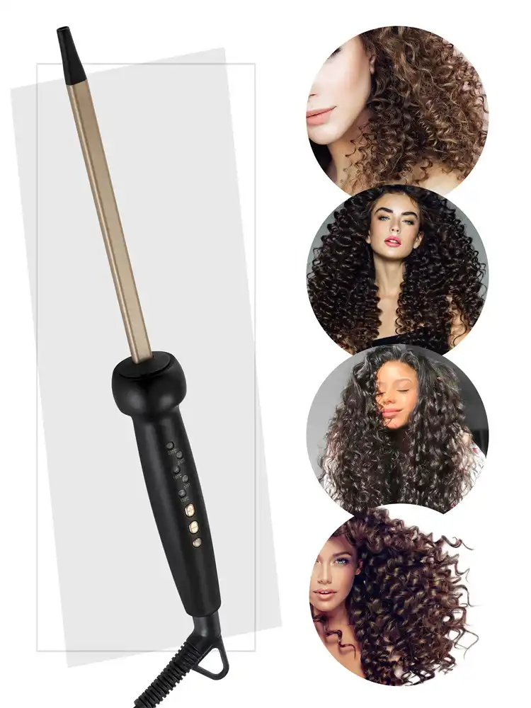 very thin curling wand